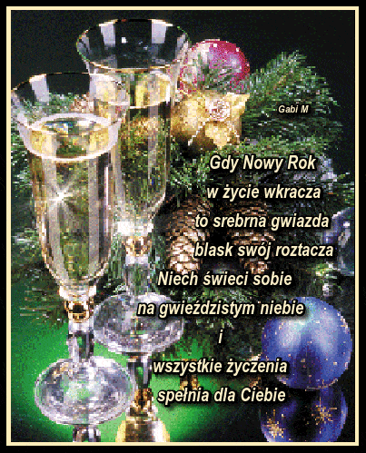 Gif! Nowy Rok! Szczęśliwego Nowego Roku! GIFy!