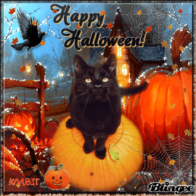 Gif wesołego halloween cute!