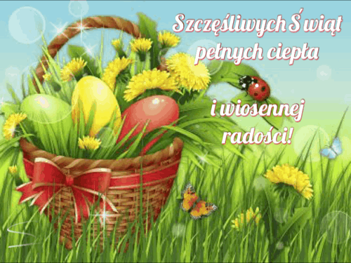 Gif. Wielkanoc. Darmowy animowany GIF!