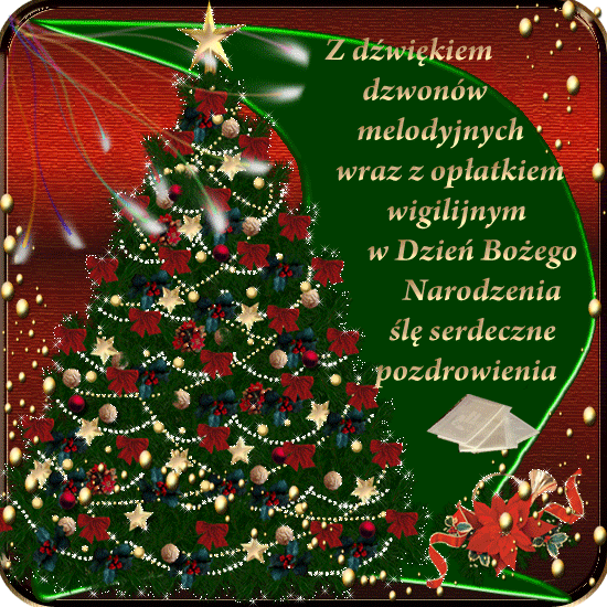 Gify i Życzenia na Boże Narodzenie! Gify i obrazki!