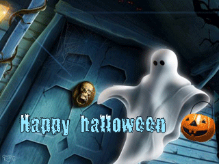 Gify wesołego halloween, cute, cartoon! Wesołego Halloween!
