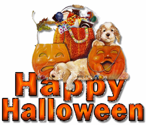 Gify wesołego halloween funny! Gify!