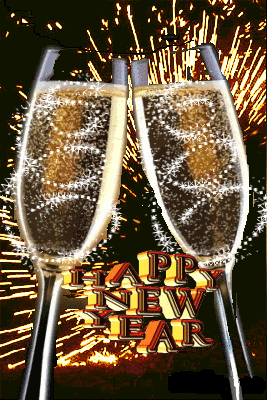 Gify z życzeniami na Nowy Rok! Szczęśliwego Nowego Roku! Happy New Year!