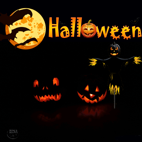Halloween GIF scary!