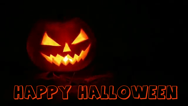 Halloween GIF scary! Wesołego Halloween!