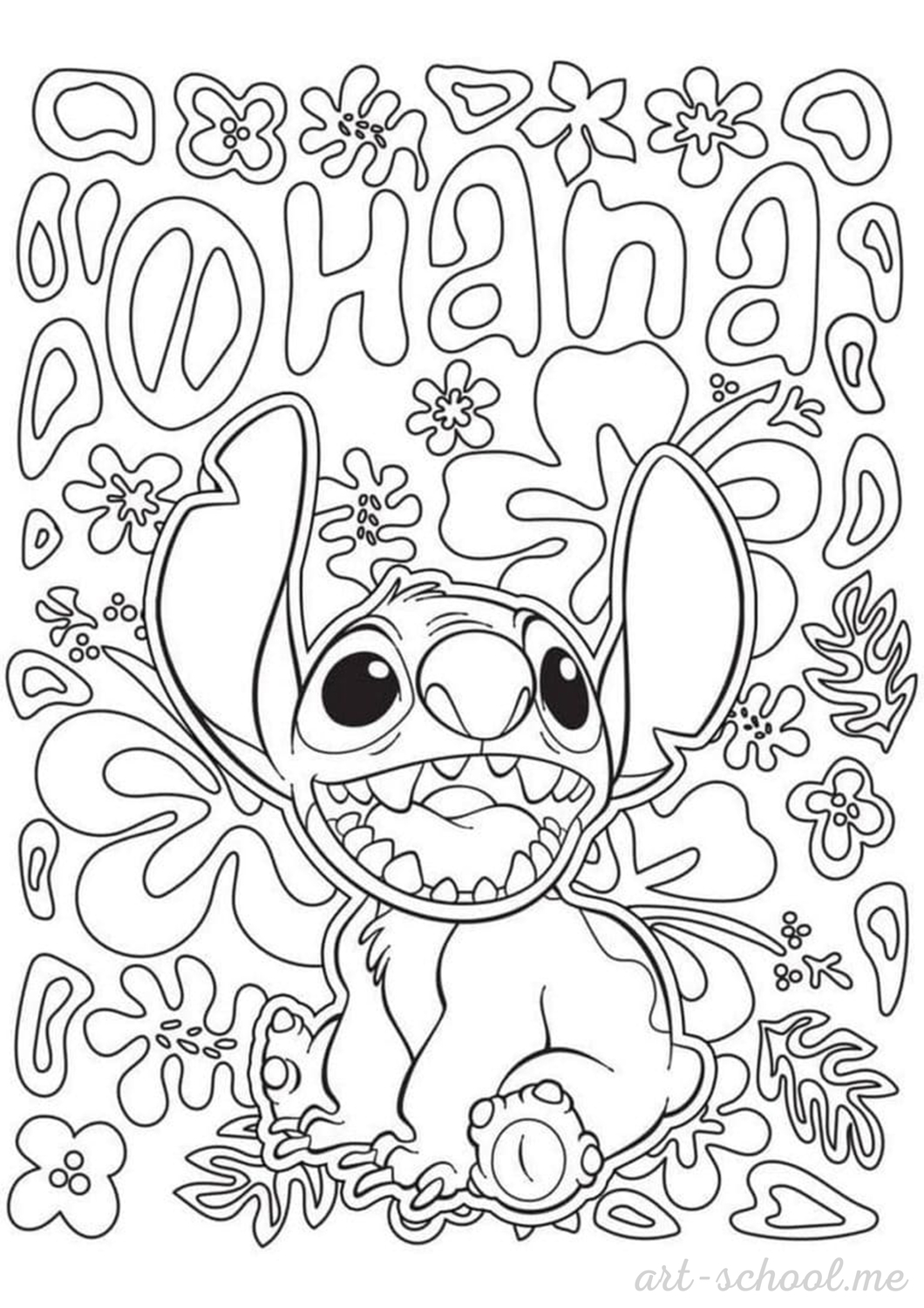 Kolorowanki Stitch w formacie PDF Kolorowanki do druku A4