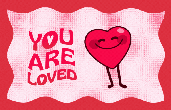 Valentine's day gif! Happy valentine's day! Kartki na Walentynki po Angielsku! You are loved!