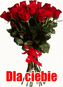 Walentynki kwiaty! Dla ciebie! Kartki! Gify Róże! 3 bezpłatnych animowanych plików GIF i naklejek z kategorii Roses i Róża!