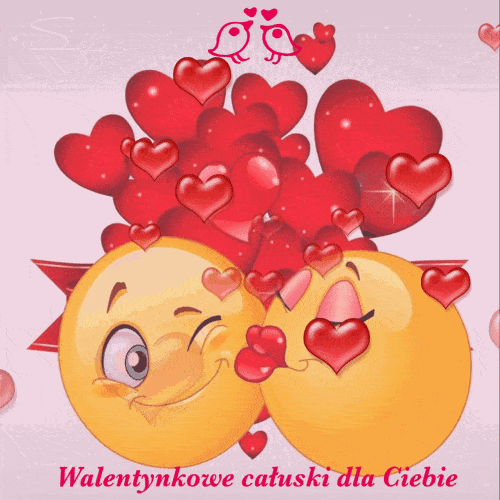 Walentynkowe całuski dla Ciebie