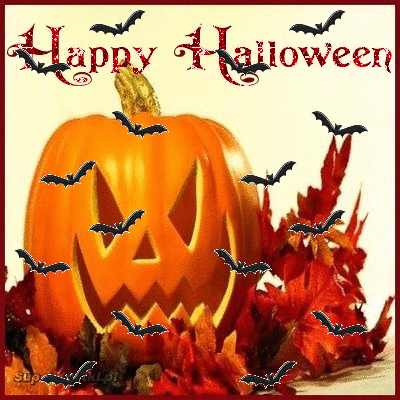 Wesołego Halloween! Wesołej zabawy halloweenowej! Gify!