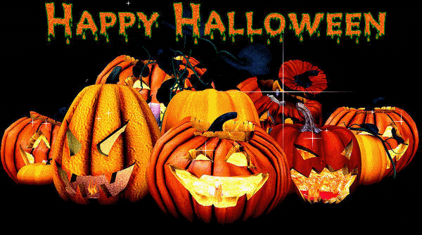 Wesołego Halloween! Wesołej zabawy halloweenowej! Gify!