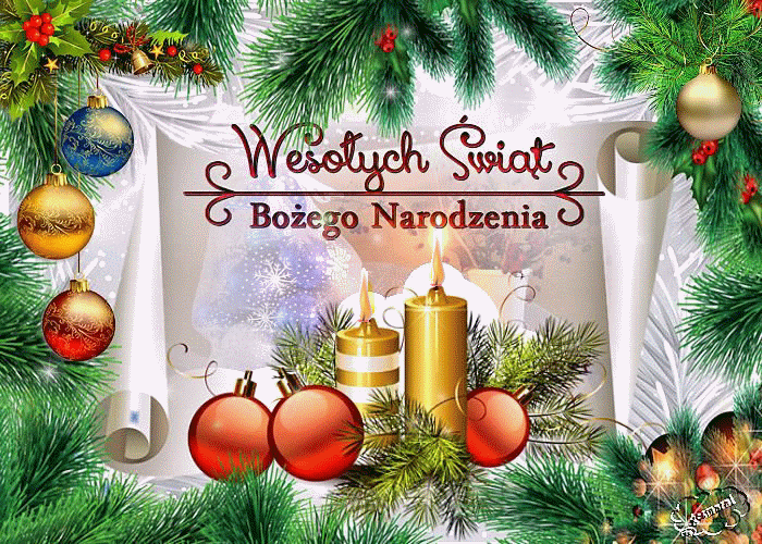 Wesołych Świąt Bożego Narodzenia! GIFy na Boże Narodzenie!