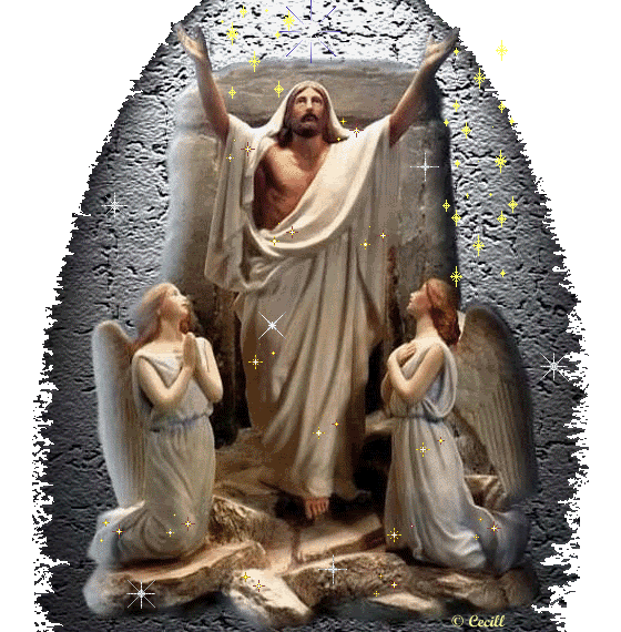Zmartwychwstanie Jezusa! JEZUS - Free animated GIF! Jesus Christ!