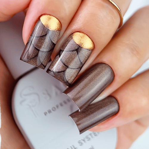 Czekoladowy brąz. Trendy w manicure wiosna!