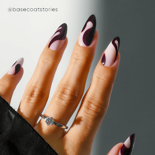 Dojrzała wiśnia. Trendy w manicure wiosna! Wiosenne paznokcie!