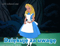 Dziękuję za uwagę! GIF ukłon! GIF z ukłonem! Ukłon księżniczki! Księżniczka się kłania!