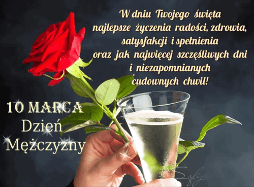 Dzień mężczyzny! Kartki na 10 marca!