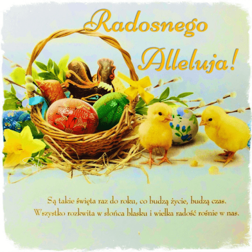 Ekartka Radosnego Alleluja!