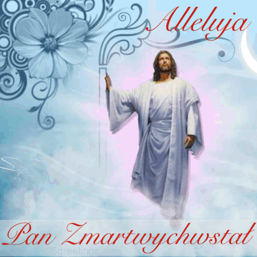 Ekartki Radosnego Alleluja! Wesołego Alleluja!