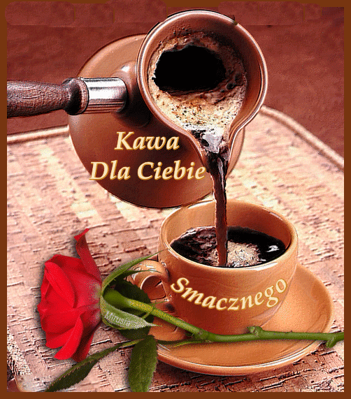 GIF-y do kawy! Gify dla Ciebie! Kawa dla Ciebie! GIF z kawą!