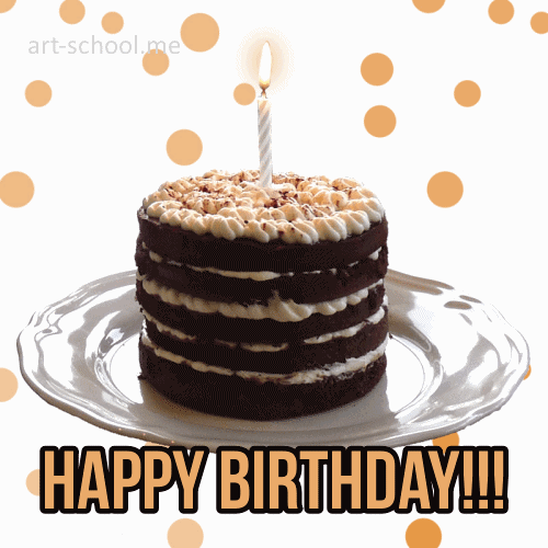 Happy Birthday! Kartki urodzinowe! Tort!