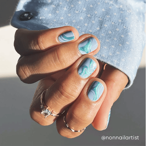 Jaskrawy modny manicure! Wiosenne paznokcie!