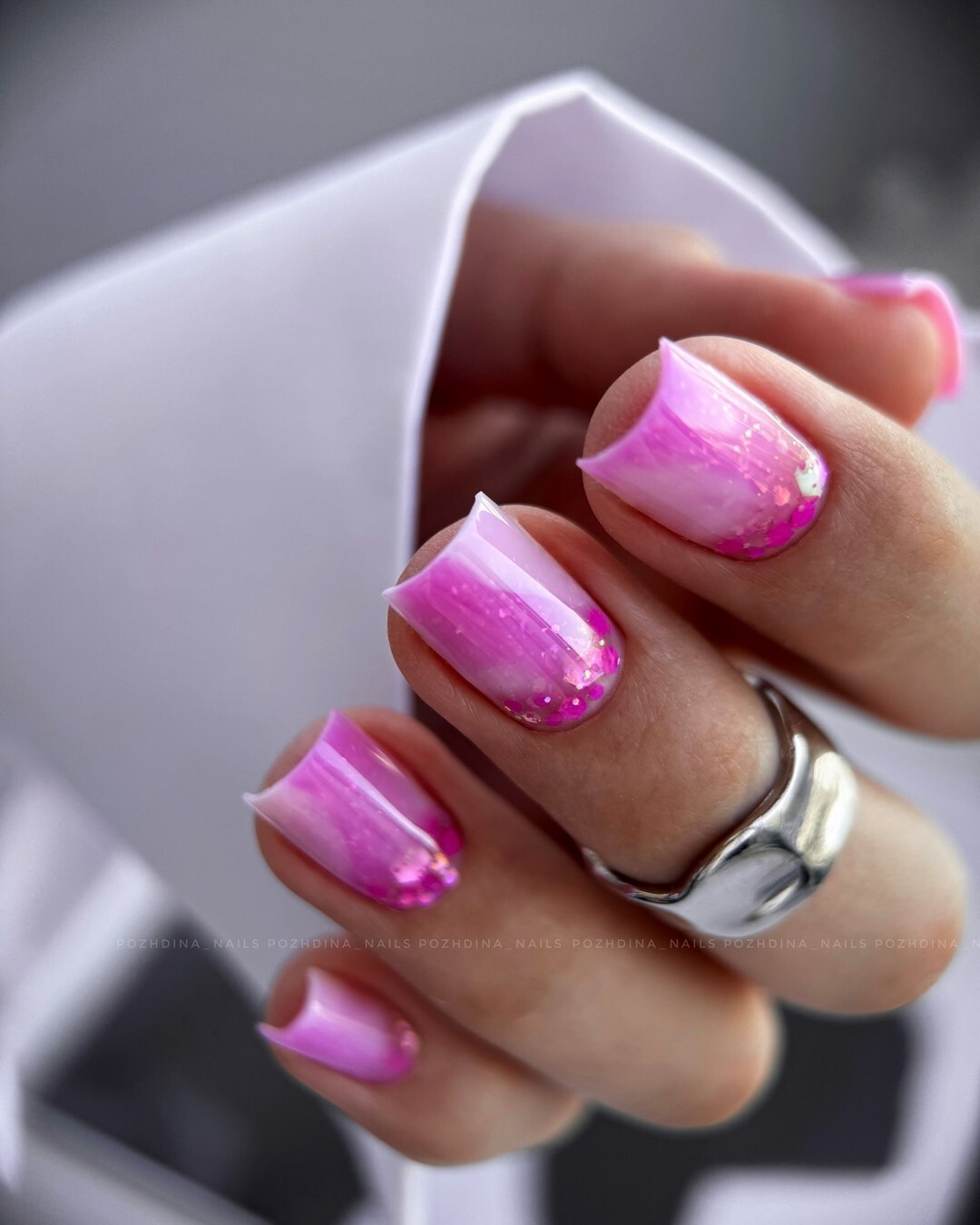 Jaskrawy modny manicure! Wiosenne paznokcie! Wiosna! Trendy w manicure!