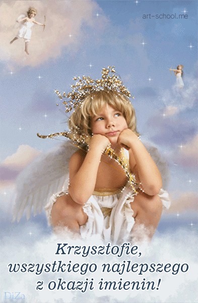 Krzysztofie, wszystkiego najlepszego z okazji imienin!