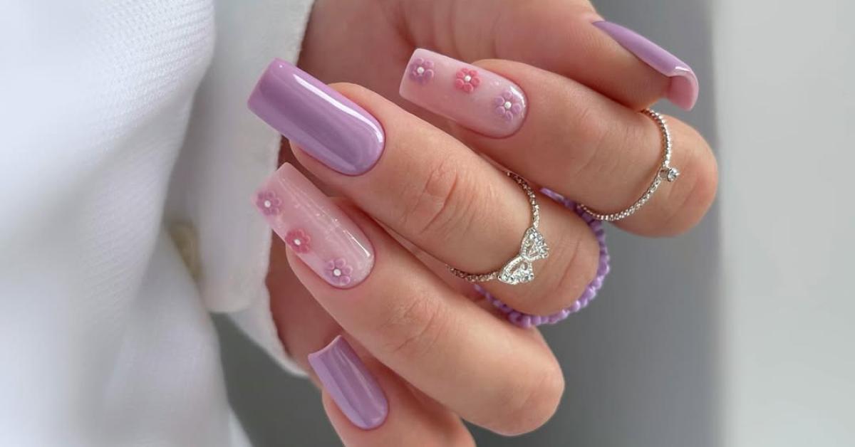 Obrazki na manicure na wiosnę. Wiosenne paznokcie!