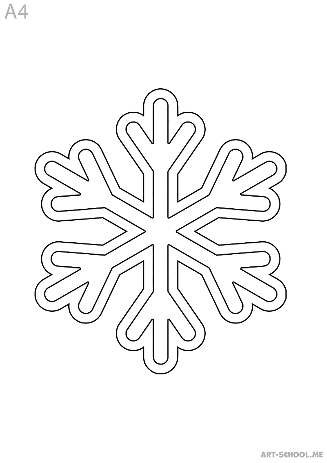 Śnieżynka! Płatek śniegu! Zimowa kolorowanka! Kolorowanka śnieżynka!