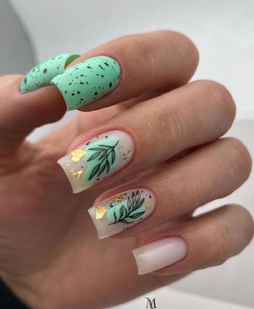 Wiosenne paznokcie! Paznokcie wiosna! Manicure na wiosnę.