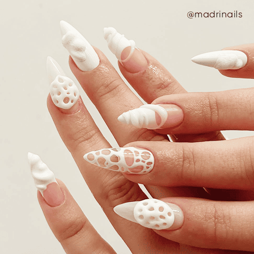 Wiosenny manicure! Design 3D.