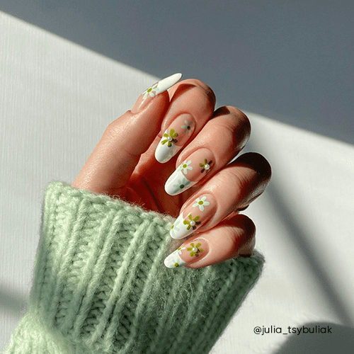 Wiosenny manicure na długie paznokcie! Paznokcie wiosna!