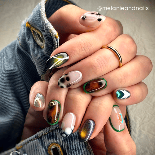 Wiosenny manicure na kształt migdała i owalu!