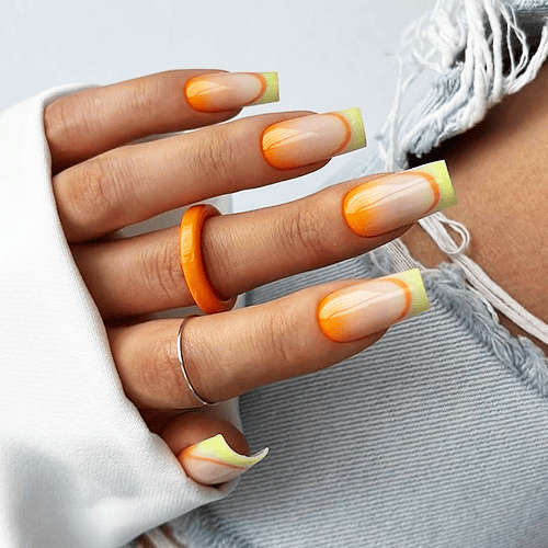 Wiosenny manicure na kwadratowe paznokcie! Wiosenne paznokcie!