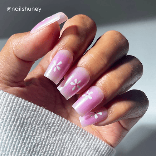 Wiosenny manicure na kwadratowe paznokcie! Wiosenne paznokcie! Wiosna!