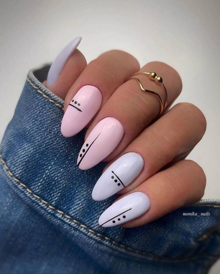Wiosna. Modne kolory manicure.