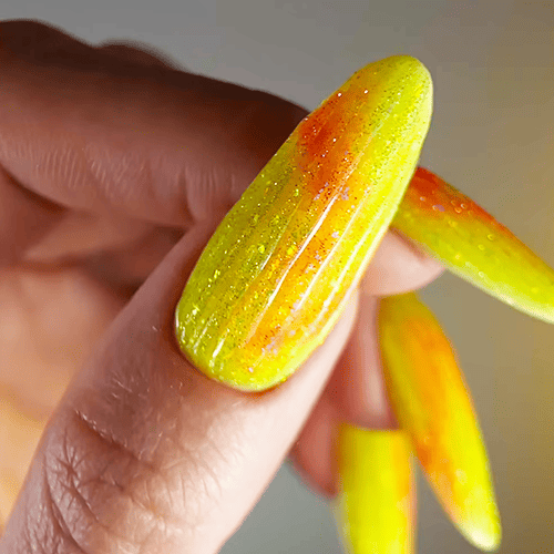 Żółty i złoty. Trendy w manicure wiosna! Wiosenne paznokcie!