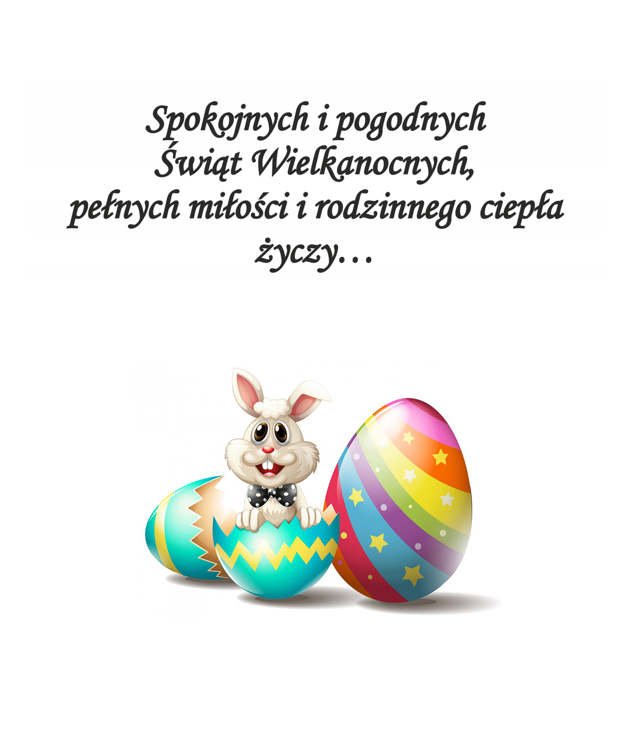 Życzenia na Wielkanoc! Kartki! Wielkanocne króliki! Wielkanocne zajączki!