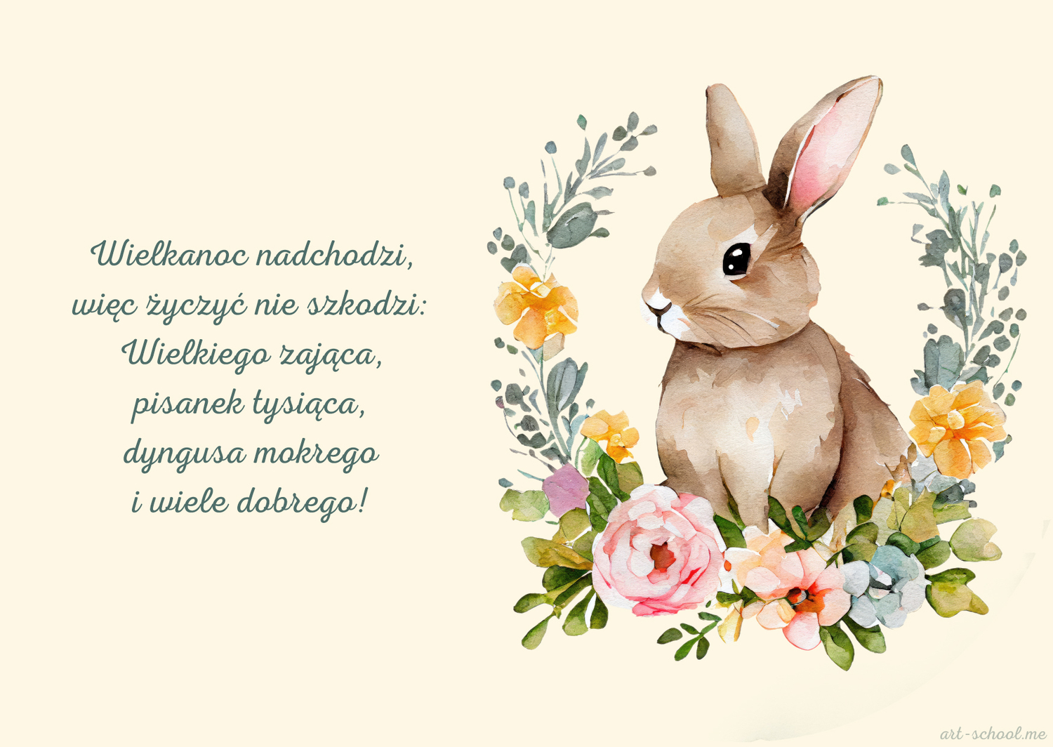 Życzenia wielkanocne! Krótkie życzenia wielkanocne!