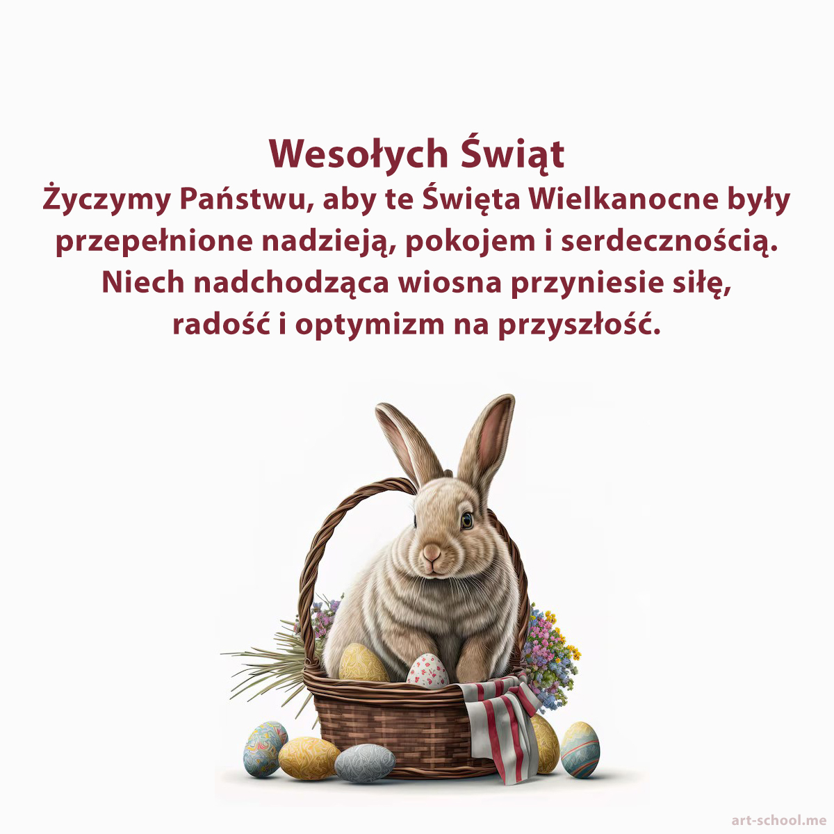 Życzenia Wielkanocne! Kartki na wielkanoc! Wielkanocny królik! Wielkanocny zając!