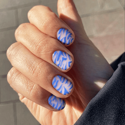 Manicure ze zwierzęcym wzorem! Manicure w zebrę.