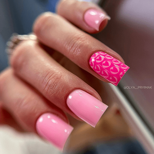 Paznokcie walentynkowe! Manicure z serduszkami!